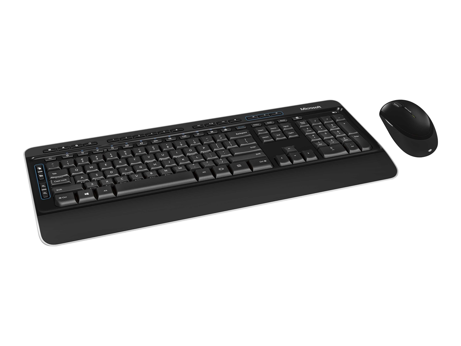Microsoft Wireless Desktop 3050 Tastiera 8000 dpi Ottico 105 tasti PP3-00008