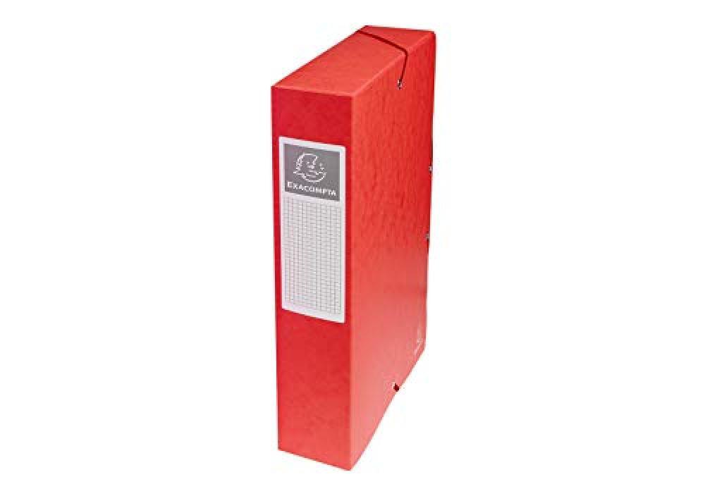 (TG. 60 mm) Boite de classement exabox en carte lustree nature future - dos de 6