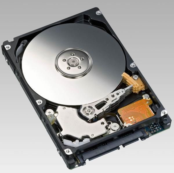 320GB 2,5" SATA 5400RPM