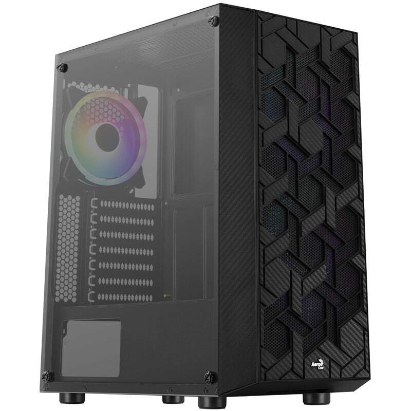 AEROCOOL ADVANCED TECHNOLOGIES Aerocool Hive-G-BK-v1 Midi ACCM-PV27033.11