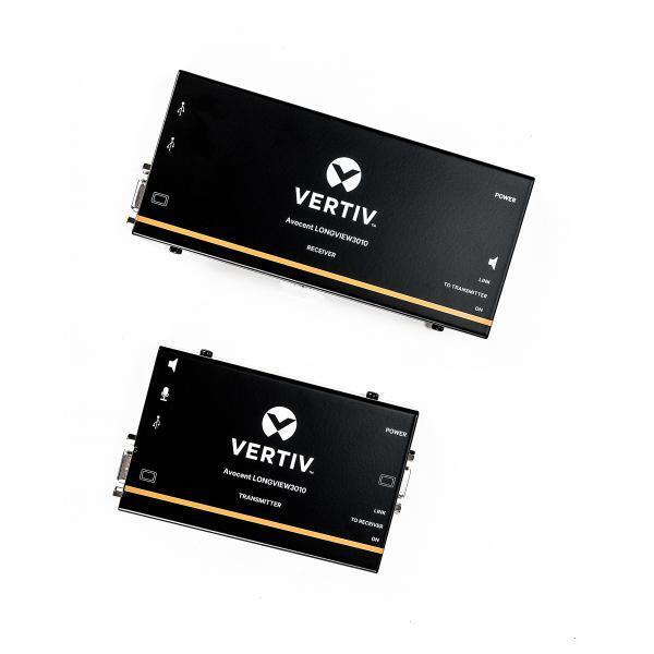 Vertiv Avocent LongView, VGA singola, USB, audio, CATx 300M, EU