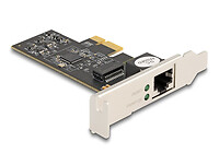 Delock PCI Express x1 Karte zu 1 x RJ45 5 Gigabit LAN RTL8126 Nic 81260