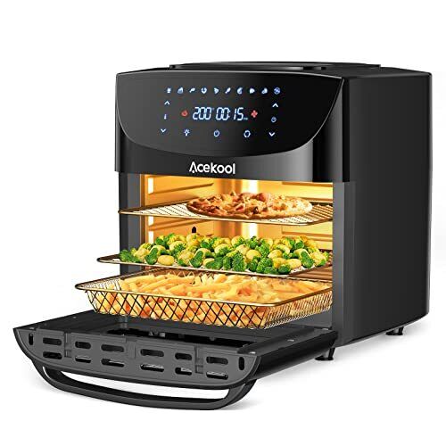 Acekool Friggitrice ad Aria 18 Litri, Friggitrice ad Aria Calda 12 in 1, (g2r)