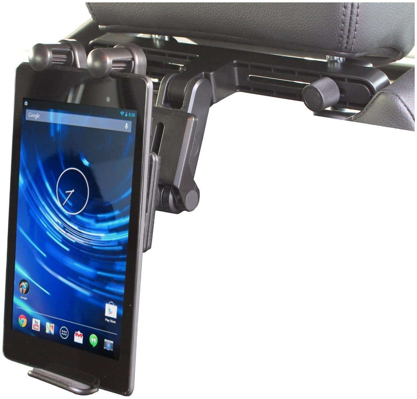 Navitech In-Car Tablet Headrest Mount For The Polaroid Benross 40490 7" Tablet