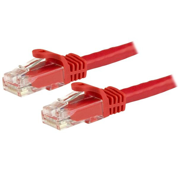 Startech - Cables 1.5 M CAT6 CABLE RED SNAGLESS - 24 AWG COPPER WIRE