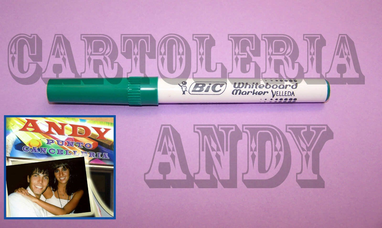PENNARELLO VELLEDA WHITEBOARD MARKER 1741 - BIC - PUNTA TONDA - VERDE COD.830147