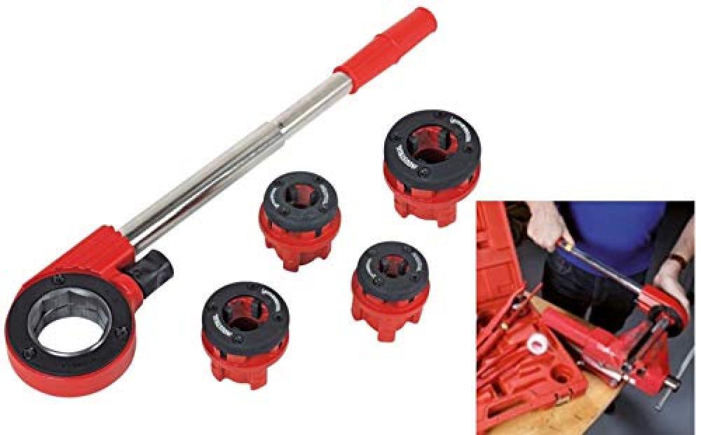 Rothenberger Industrial Super Cut - Gewindeschneidkluppensatz - Inkl. 4 Schneidk