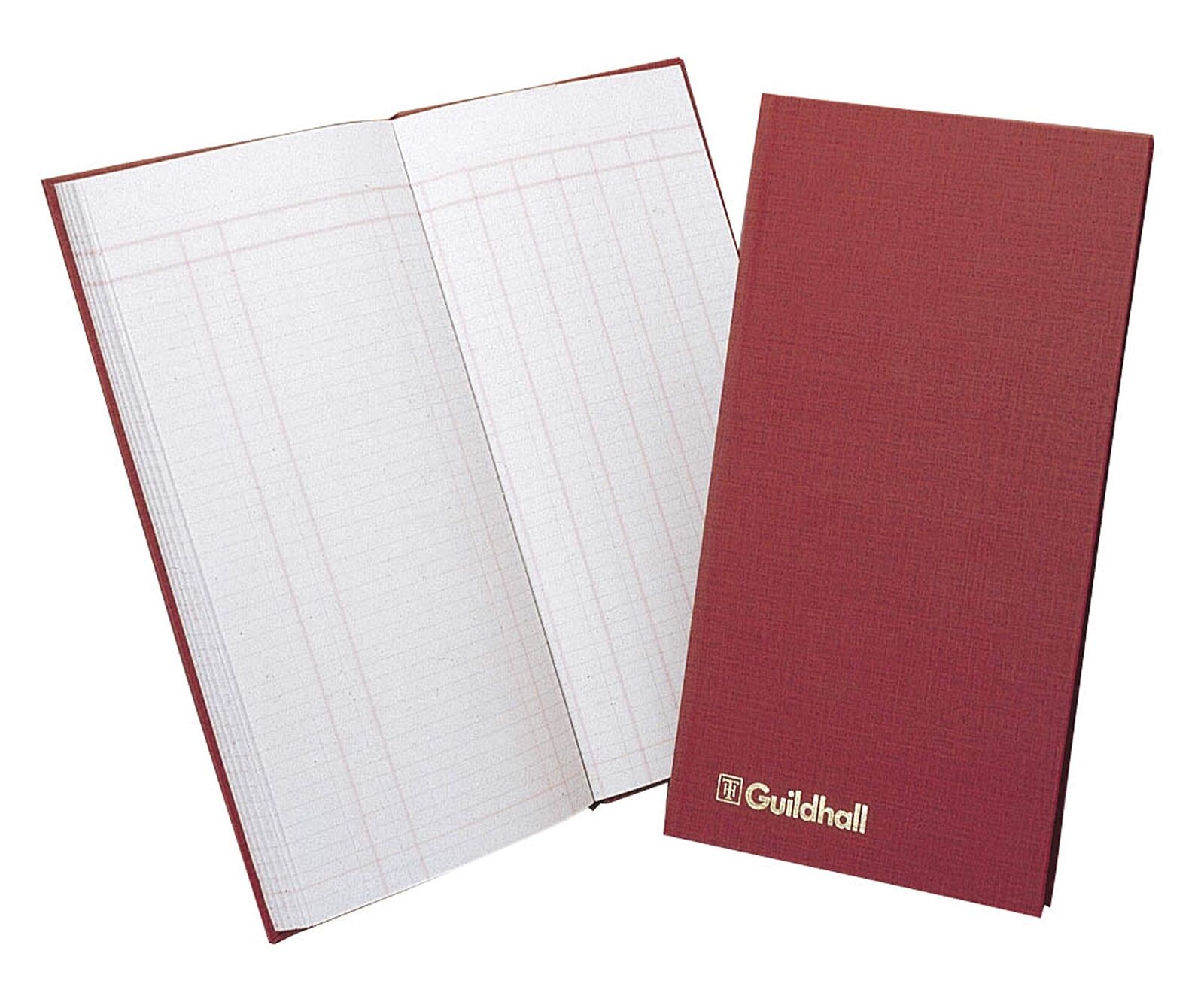 Exacompta - Ref T272Z - Guildhall - Case bound Hardback Petty Cash Book 298 x 15