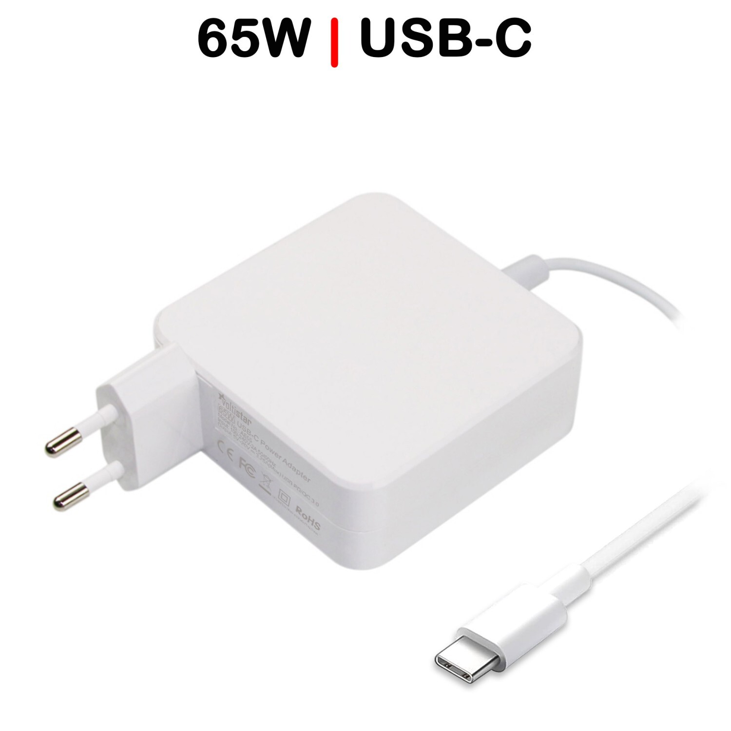 Caricabatterie Per Portatile Lenovo Yoga 910 910-13 910-13IKB Usb-C 65W