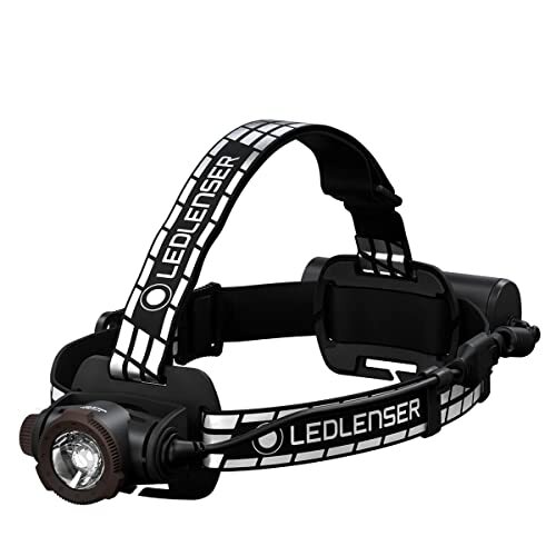 Ledlenser H7R Signature Premium Torcia frontale LED, ricaricabile, impermeabile