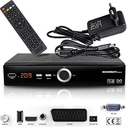 hd-line Echosat 20900 M - Ricevitore satellitare digitale satellitare, (v7I)