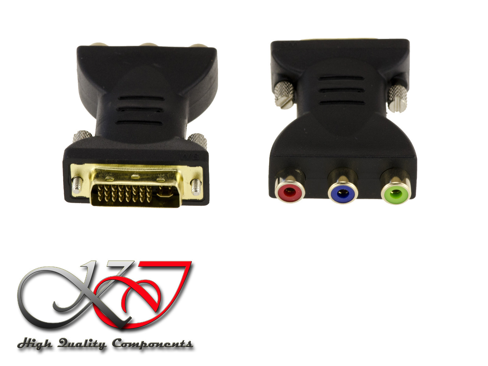 Adattatore Dvi-I Maschio A Rca Per Produzione RGB Rgb. DVI 24+5