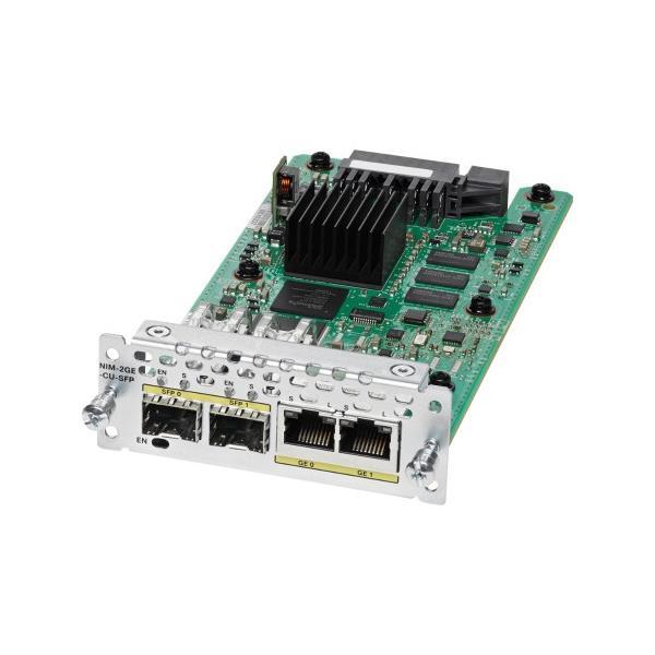 Cisco - Accessories 2-PORT GE WAN NIM. DUAL-MODE RJ45 + SFP