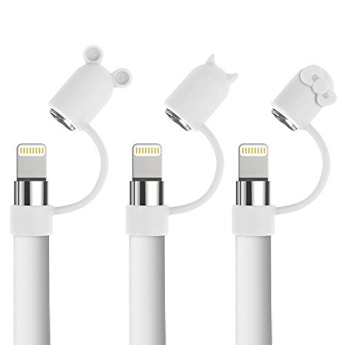 FINTIE 3-Shape Custodia Tappo Stylus per Apple Pencil - Portatile Copertura i...