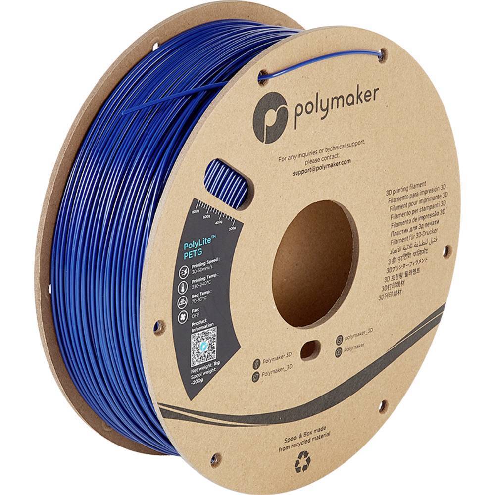 Polymaker PB01020 PolyLite Filamento per stampante 3D PETG resistente al