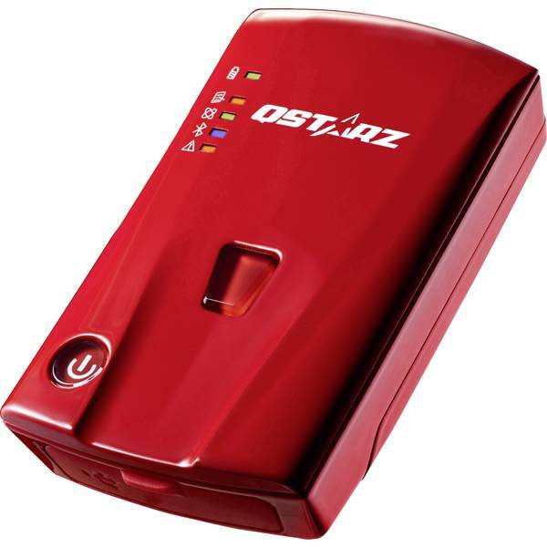 Qstarz BL-1000ST   Registratore GPS (Logger) Tracker persone Rosso