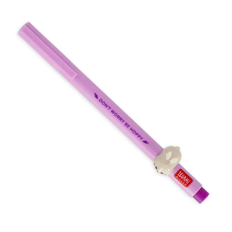 Legami Penna gel viola - lovely friends Bunny