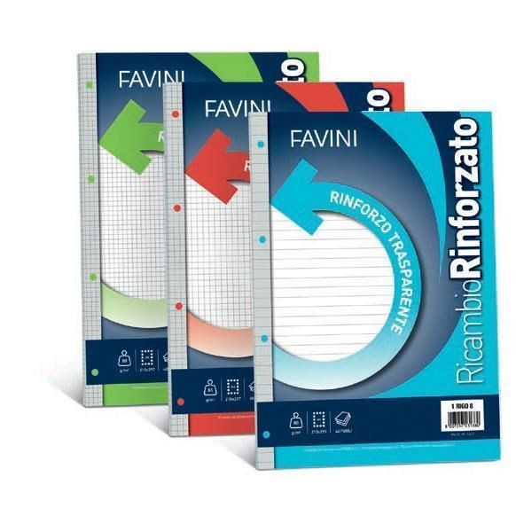 RICAMBI RINFORZATI A4 80G 40FF Q