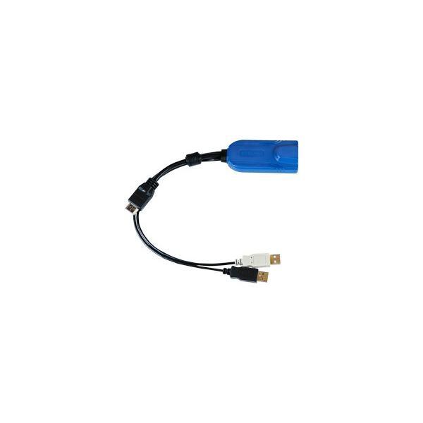 Raritan Digital HDMI, USB CIM cavo per tastiera, video e mouse 0,3 m Multicolore
