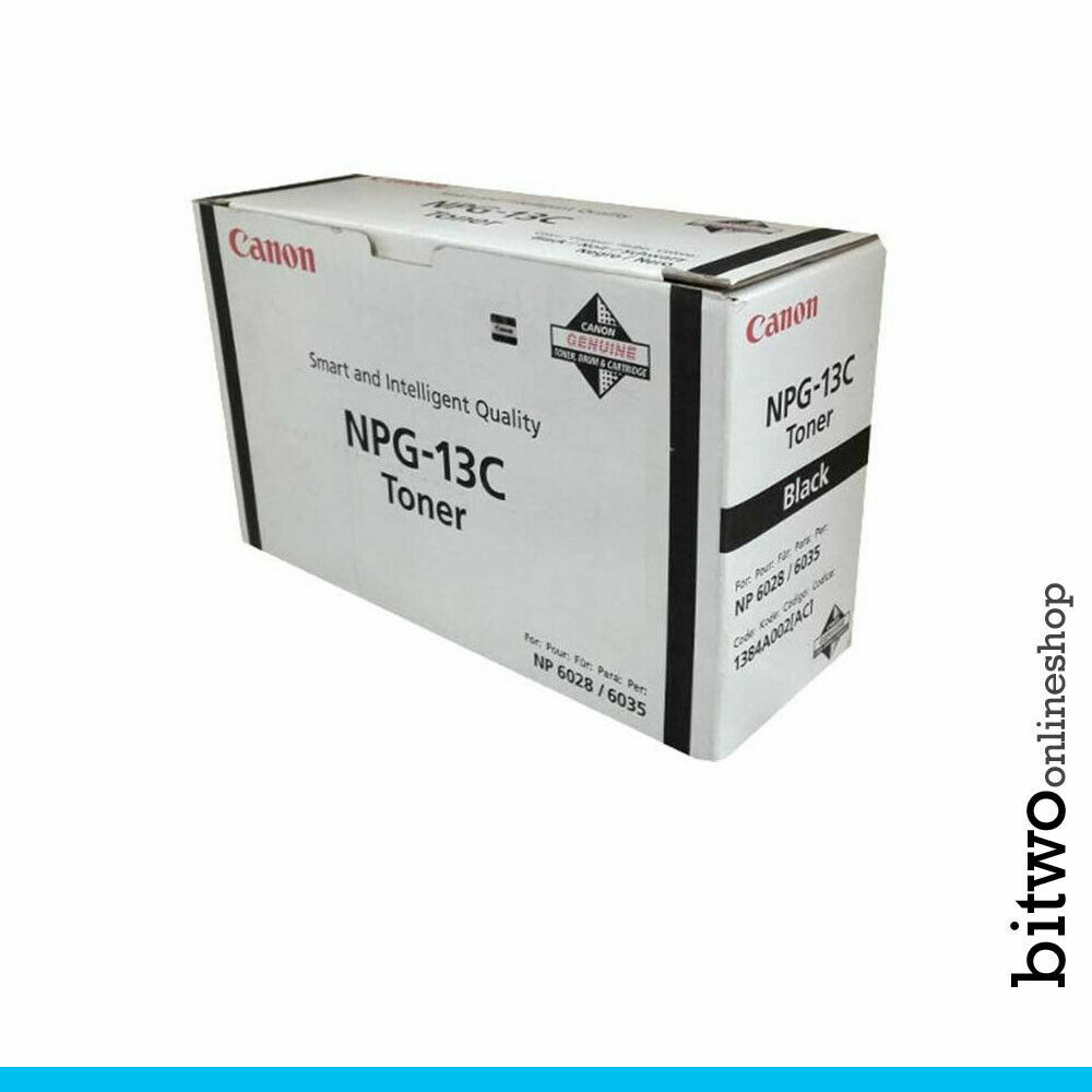 Canon toner per stampante laser Cartridge NPG-13C Black Nero F42-1931-630