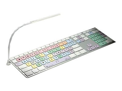 Logickeyboard LL-BLACK Lampada Nero Tastiera LL-BLACK