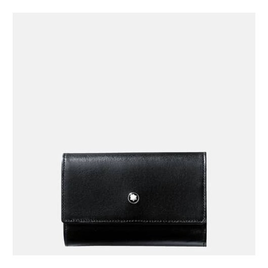 Portachiavi Montblanc Meisterstuck nero con bottone - MB7161