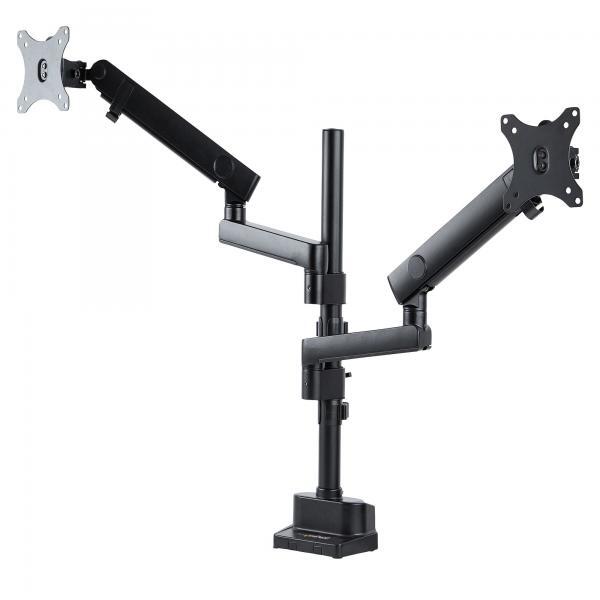 Startech - Mounts And Ergonomics SUPPORTO DOPPIO MONITOR - BRACCIO SNODATO PER 2