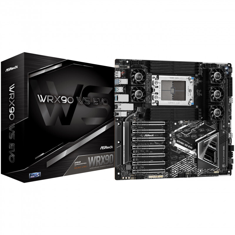 ASRock WRX90 WS WVO WRX9 Socket 8xDDR5 ECC 2x10G LAN retail 90-MXBMH0-A0UAYZ