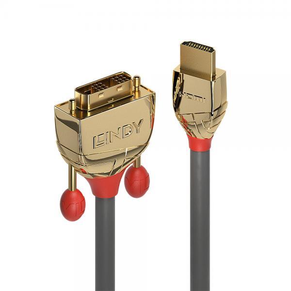 Cavo HDMI a DVI Gold Line, 2m