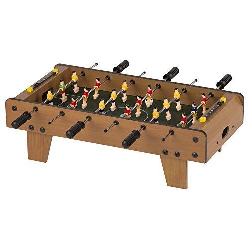 COLORBABY- CBGames Calcio Balilla Legno Tavolo, 60x30x20 cm, 43310 (G5N)