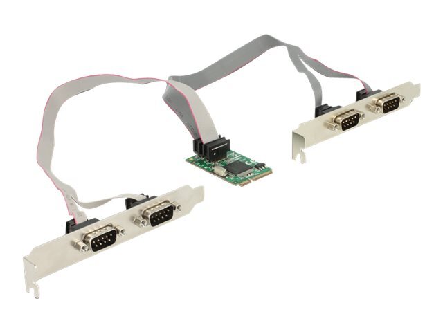 Delock 95243 Mini PCI Express Seriale PCI 1.1 RS-232 Windows 7 95243