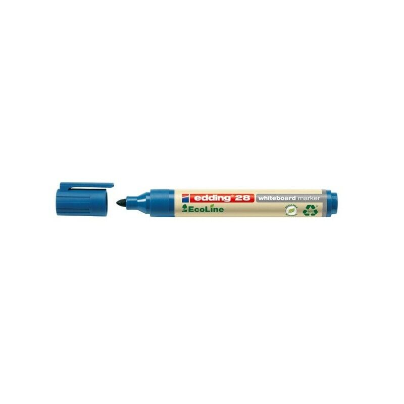 Marcatore BLU per lavagne bianche EDDING 28 Ecoline (10 Pz)