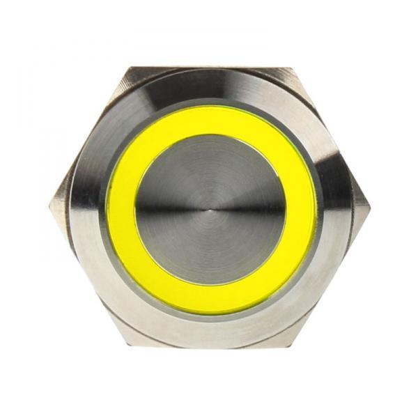 DimasTech Pulsanti / Switch 25mm - Giallo