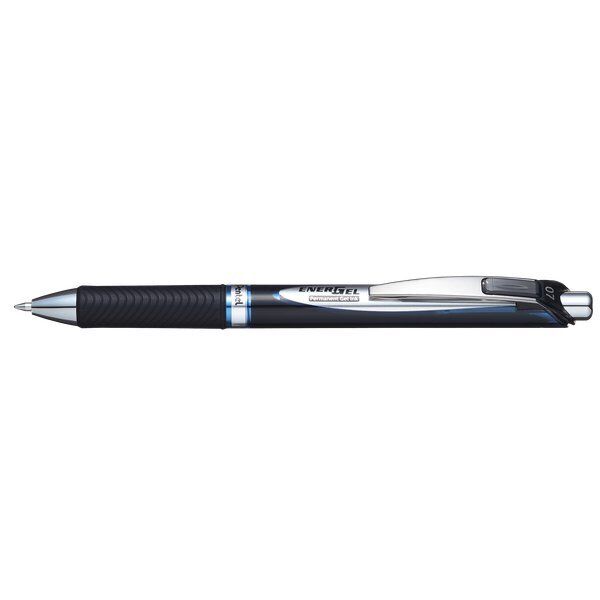 Penna roller a scatto Pentel Energel Permanent 0.7 mm blu BLP77-CX