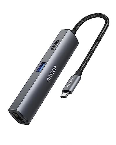 Anker Adattatore USB C Hub adattatore USB C 5 in 1 con 4K USB C a HDMI porta ...