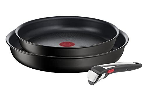 Tefal Ingenio Eco Resist On Set 2 p, Impilabile, Induzione, Facile da (Z6k)