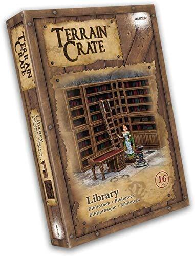 Mantic MGTC110 TerrainCrate: Biblioteca, Multi (o3G)