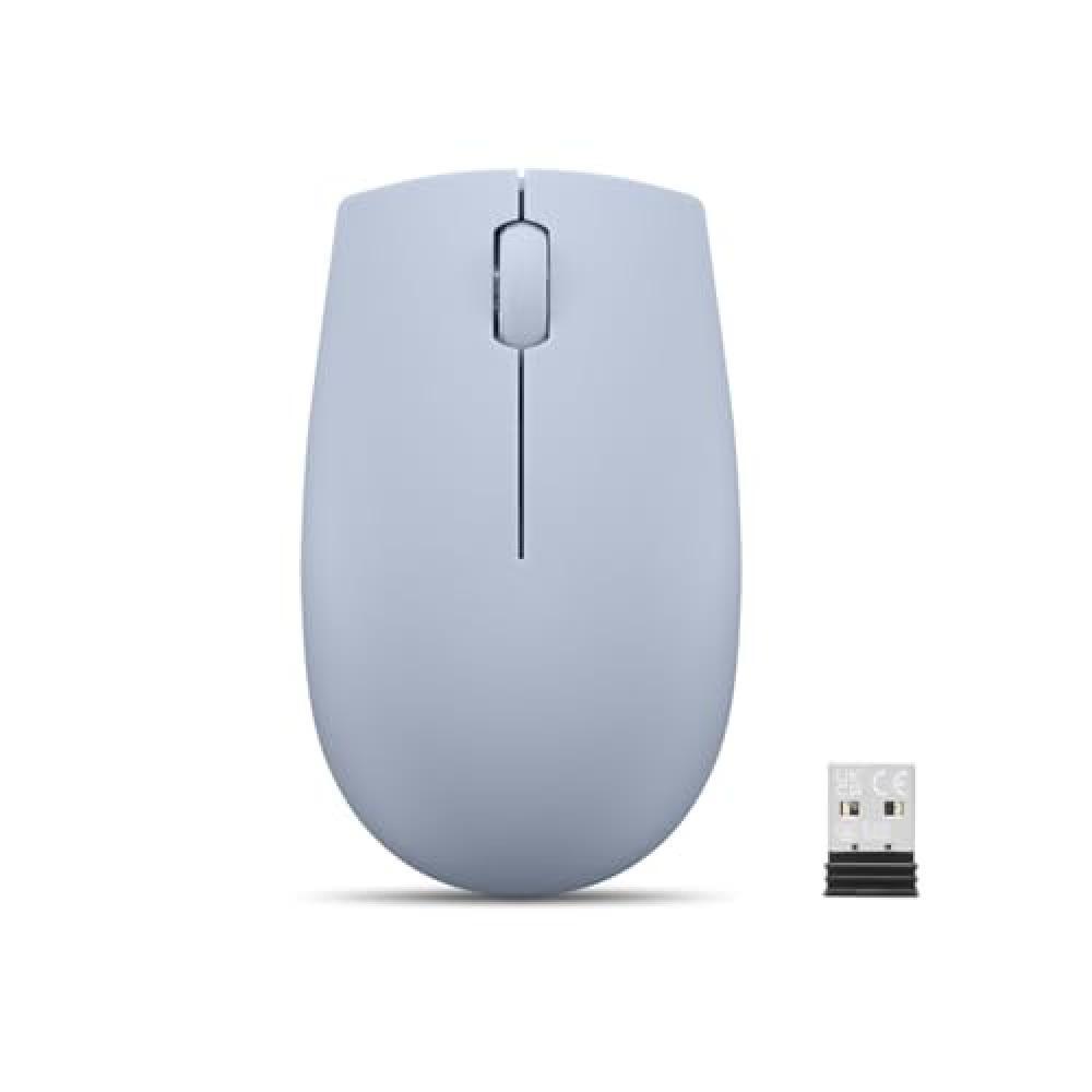 Lenovo 300 Wireless Compact Mouse|Frost Blue - NUOVO