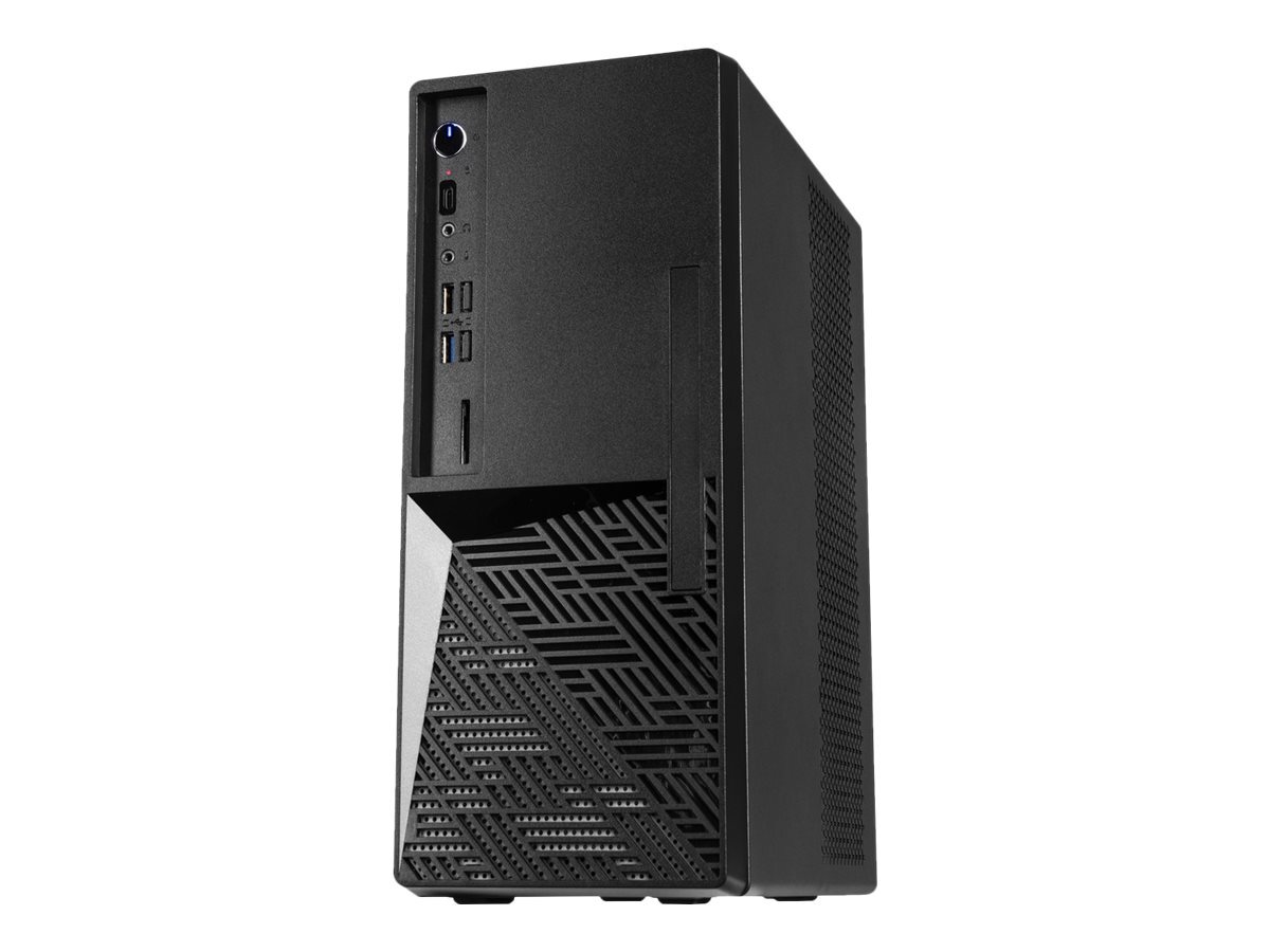 Inter-Tech S-703 Desktop PC Nero Mini-ATX uATX Acciaio 11,5 cm Desktop 88881247