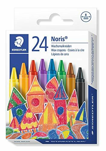 Staedtler 220 NC24 Pastello a Cera, 8 mm, 24 Pezzi (N3U)