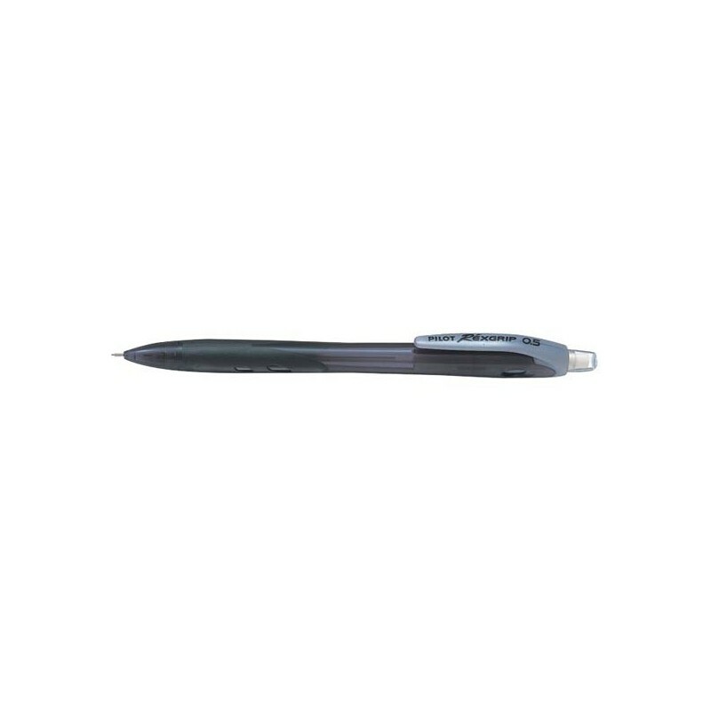Portamine 0.5 mm. Begreen REXGrip HRG-10R PILOT Fusto NERO (conf. 10 Pz)
