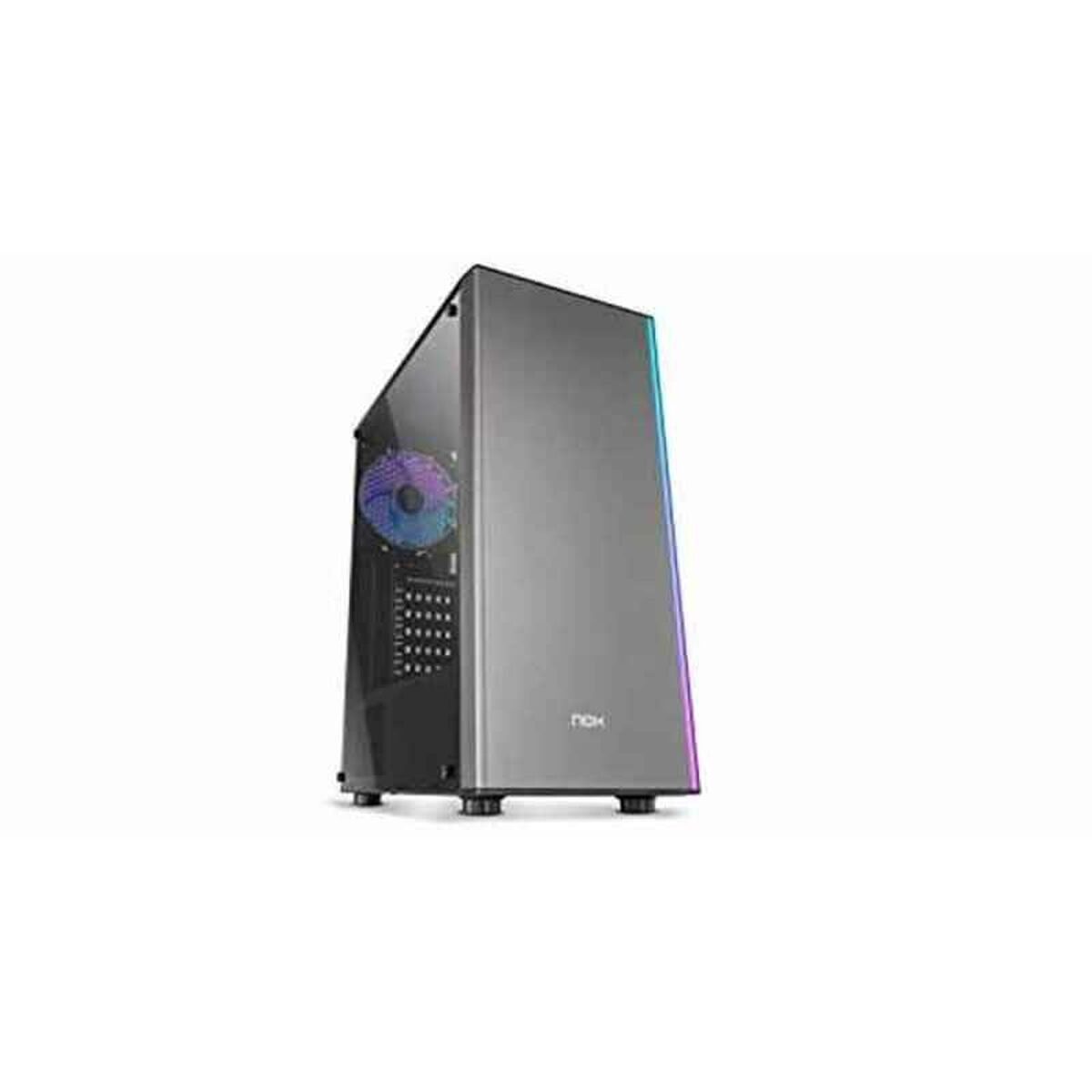 Case computer desktop ATX Nox Infinity Omega RGB LED RGB Nero Grigio