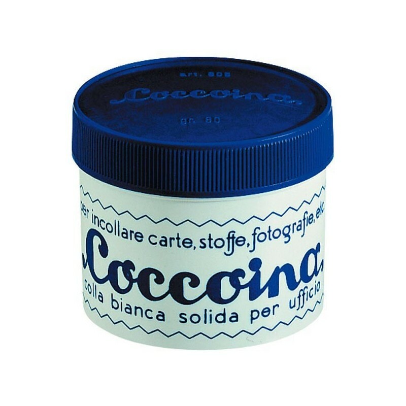 Colla COCCOINA 607 in pasta adesiva Bianca 50 gr. Senza Solventi