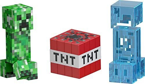 Minecraft Creeper - Creeper Livello Diamante, giocattolo da collezione da (u4o)