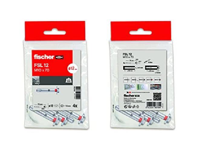 Fischer 544327 Borsa Fsl, 10X70, Multicolore