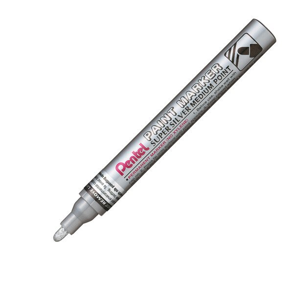 Marcatore Permanente a Vernice Paint Marker Pentel - Punta Tonda - 4,5 mm - MMP1