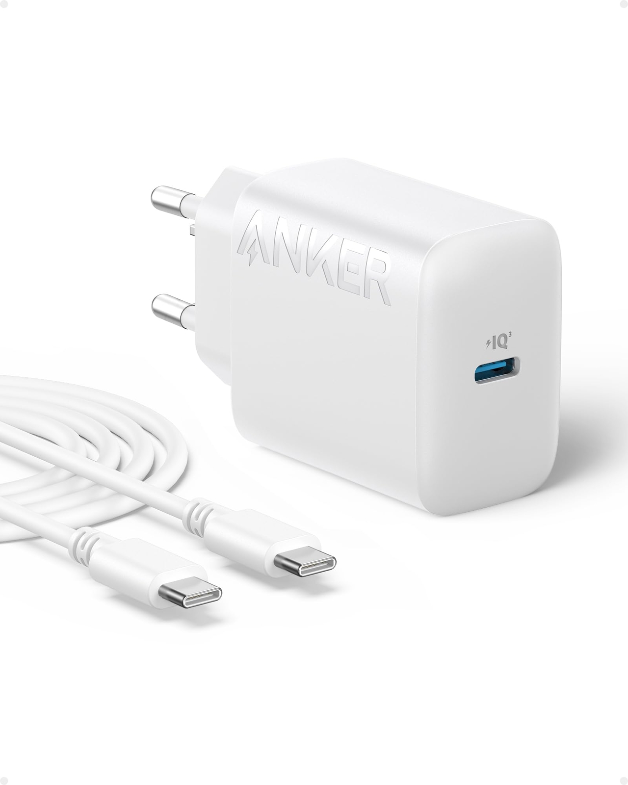 Anker 20W Caricabatterie USB C caricabatterie da parete Anker USB-C compatibi...