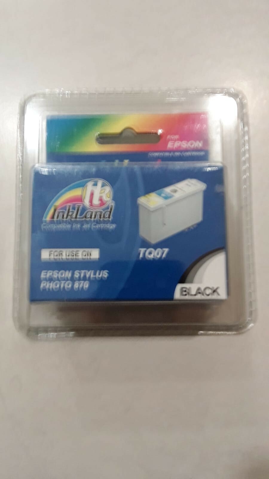 CARTUCCIA EPSON TQ07 BLACK NERO STYLUS PHOTO 790 870 890 900 1270