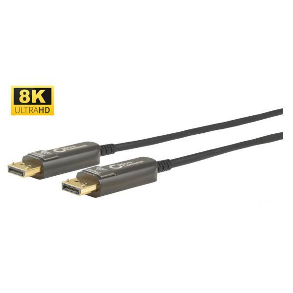 Microconnect DP-MMG-2000V1.4OP cavo DisplayPort 20 m Nero