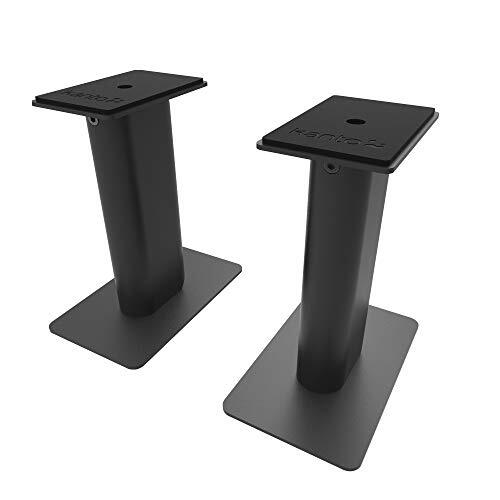 Kanto SP9 Universal Desktop Speaker Stands - 9 Inch - 2 Pack - Steel (h4a)